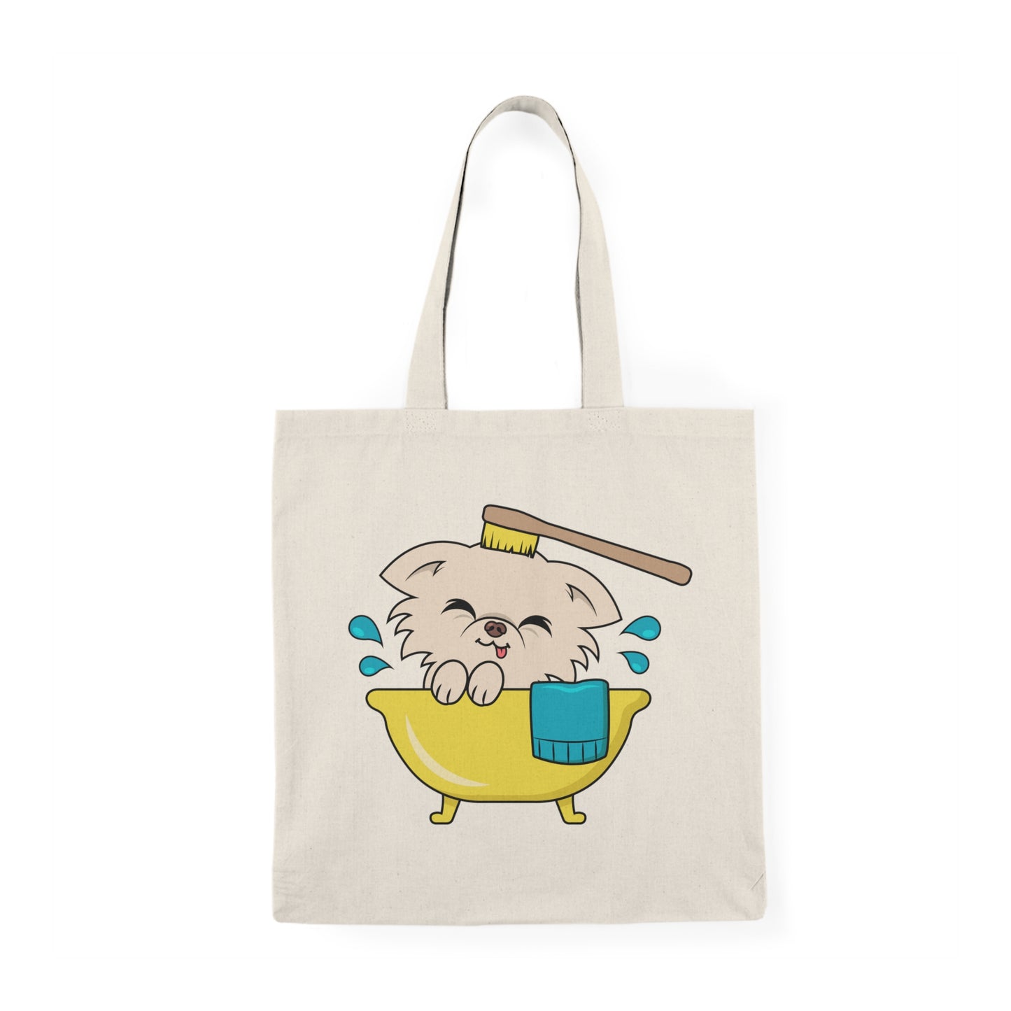 Cedric's Bath Time Cotton Tote - Tiny Chihuahua Shop