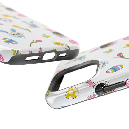 Cedric & Maya Easter Pattern Magnetic Tough Phone Case