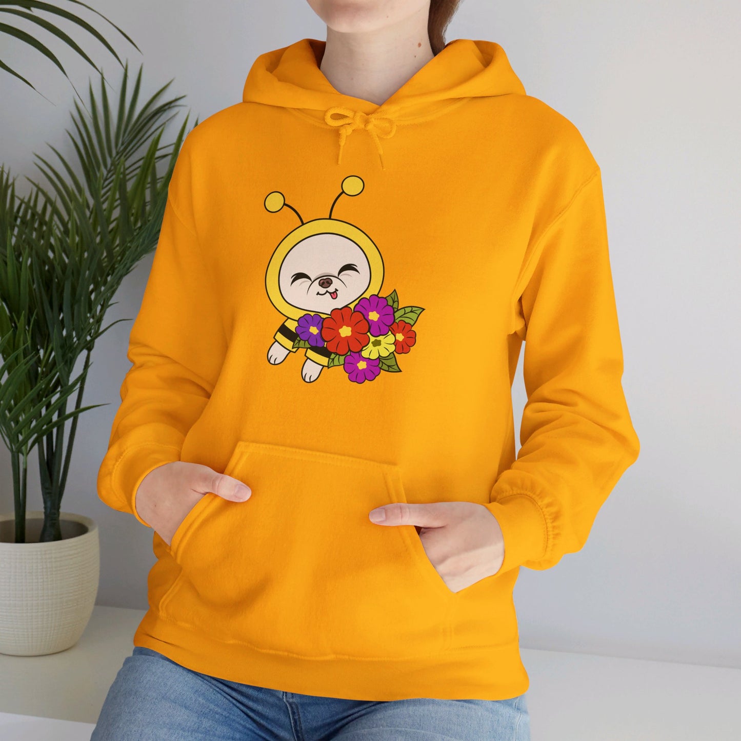 Sudadera con capucha con clasificación de flores de Beedric