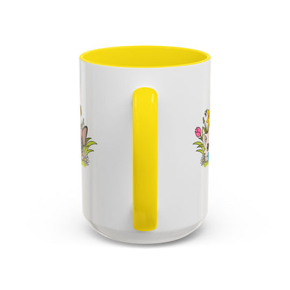 Cedric and Maya's Spring Garden Tour Accent Coffee Mug