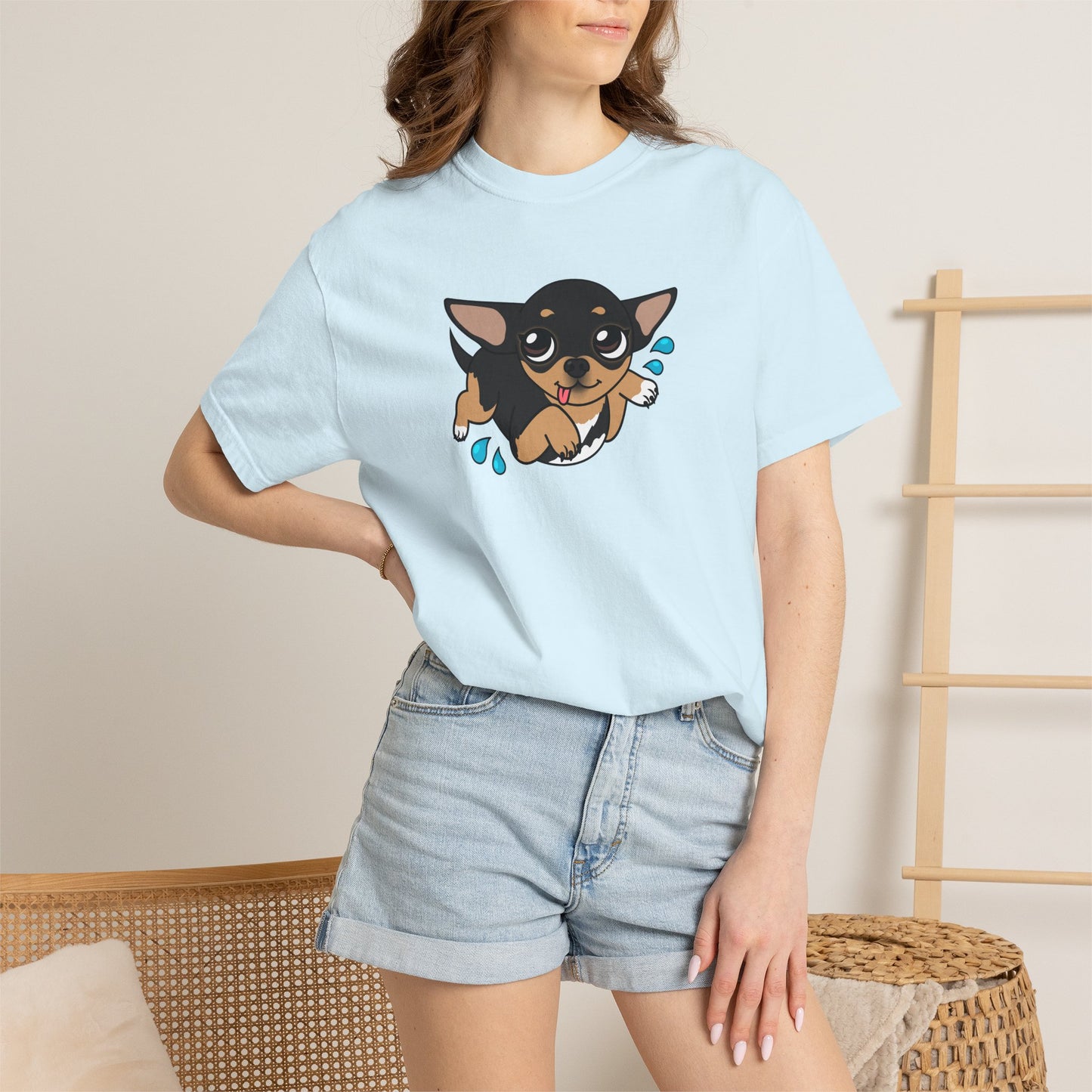 Air Swimming Maya Unisex Garment-Dyed T-Shirt – Gentle Breezes