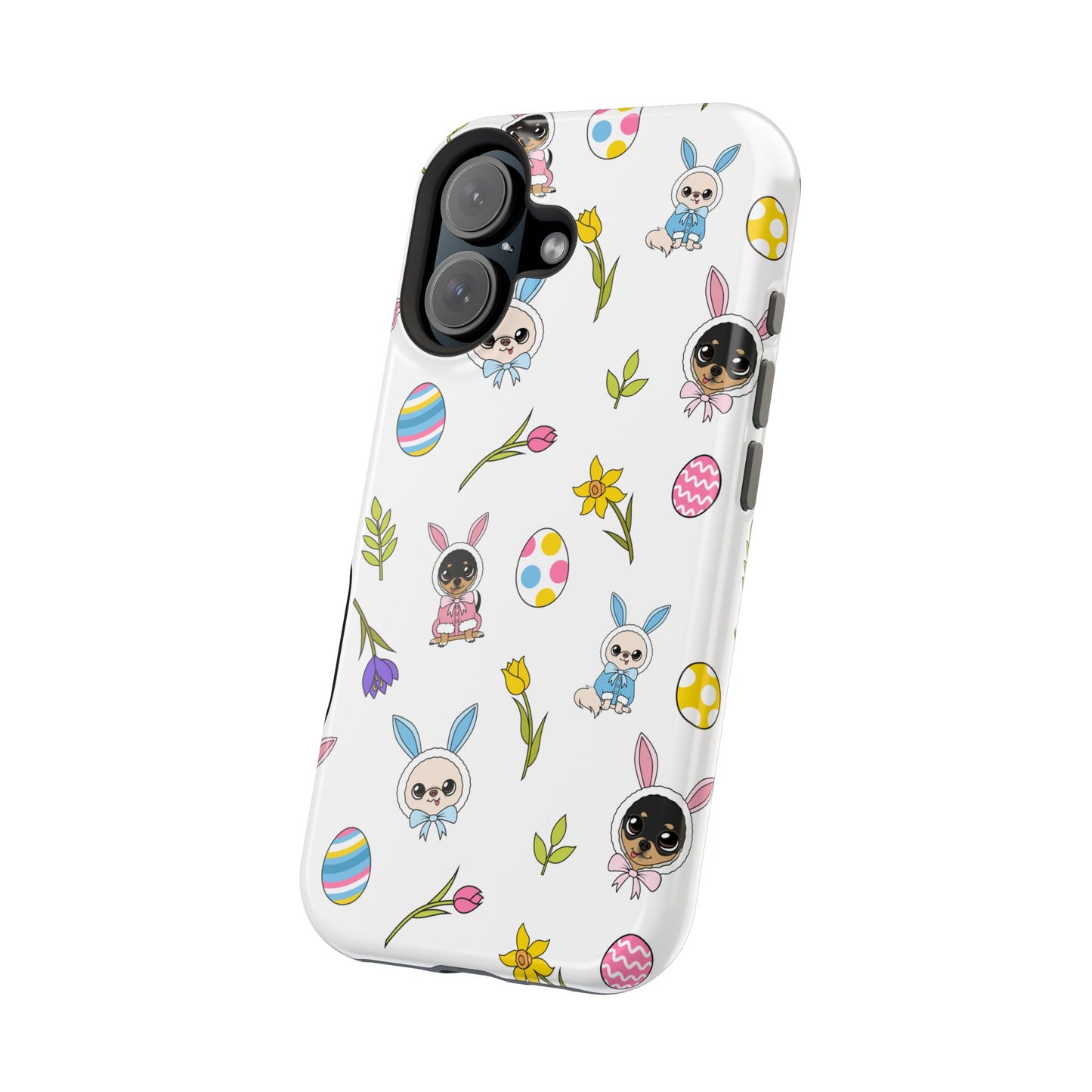 Cedric & Maya Easter Pattern Magnetic Tough Phone Case