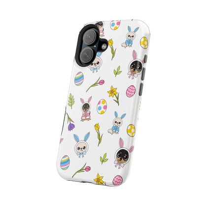 Cedric & Maya Easter Pattern Magnetic Tough Phone Case
