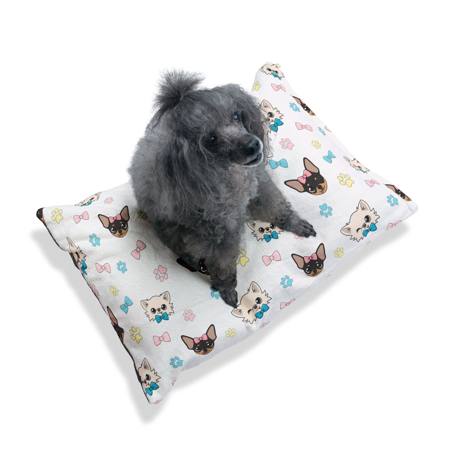 Cedric and Maya Winks & Bows Pet Bed – Cozy Little Hellos
