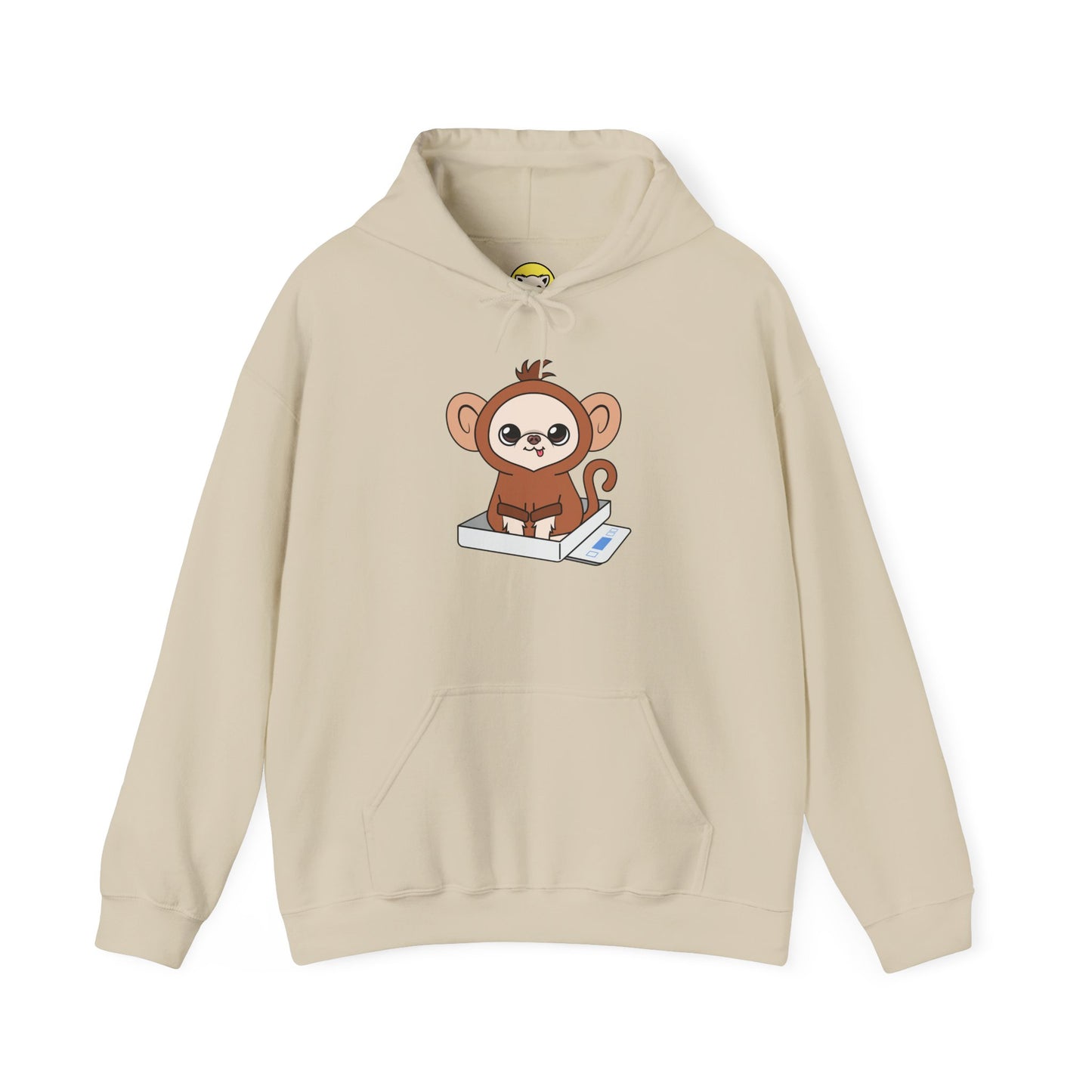 Chunky Monkey Weigh-In Moment Unisex Hoodie – Tiny Wins