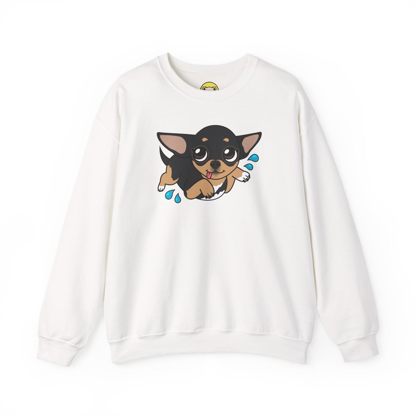 Air Swimming Maya Unisex Crewneck Sweatshirt – Gentle Summer Paws