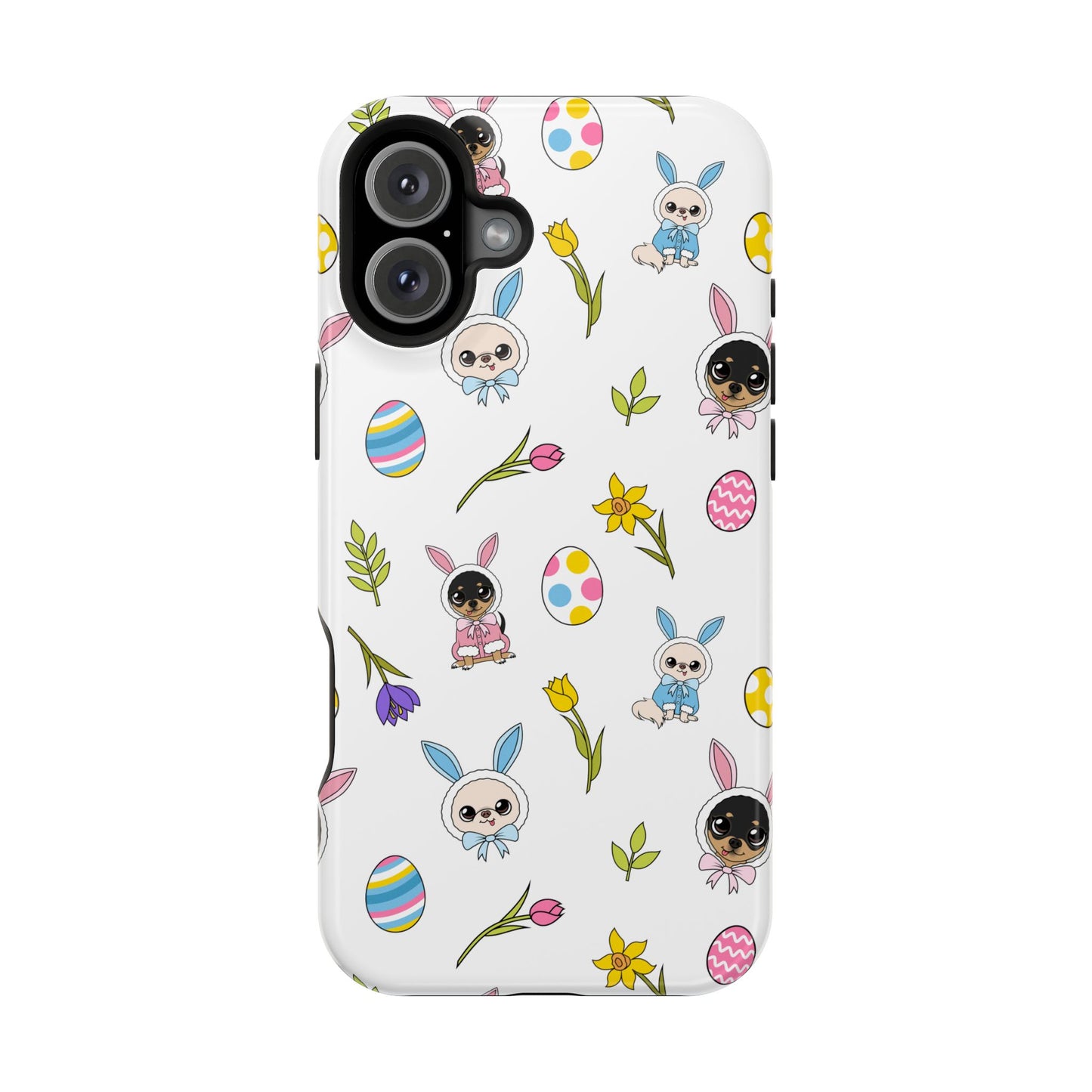 Cedric & Maya Easter Pattern Magnetic Tough Phone Case