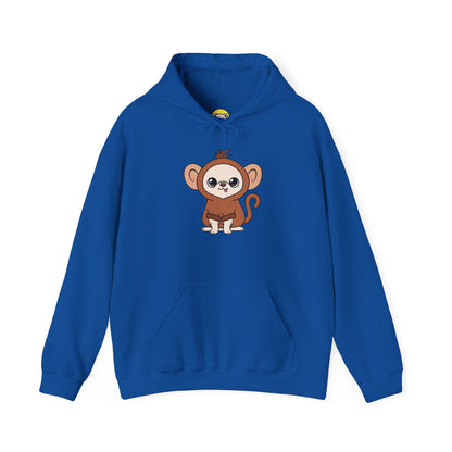 Chunky Monkey Cedric Unisex Hoodie – Tiny Wins, Warm Hugs