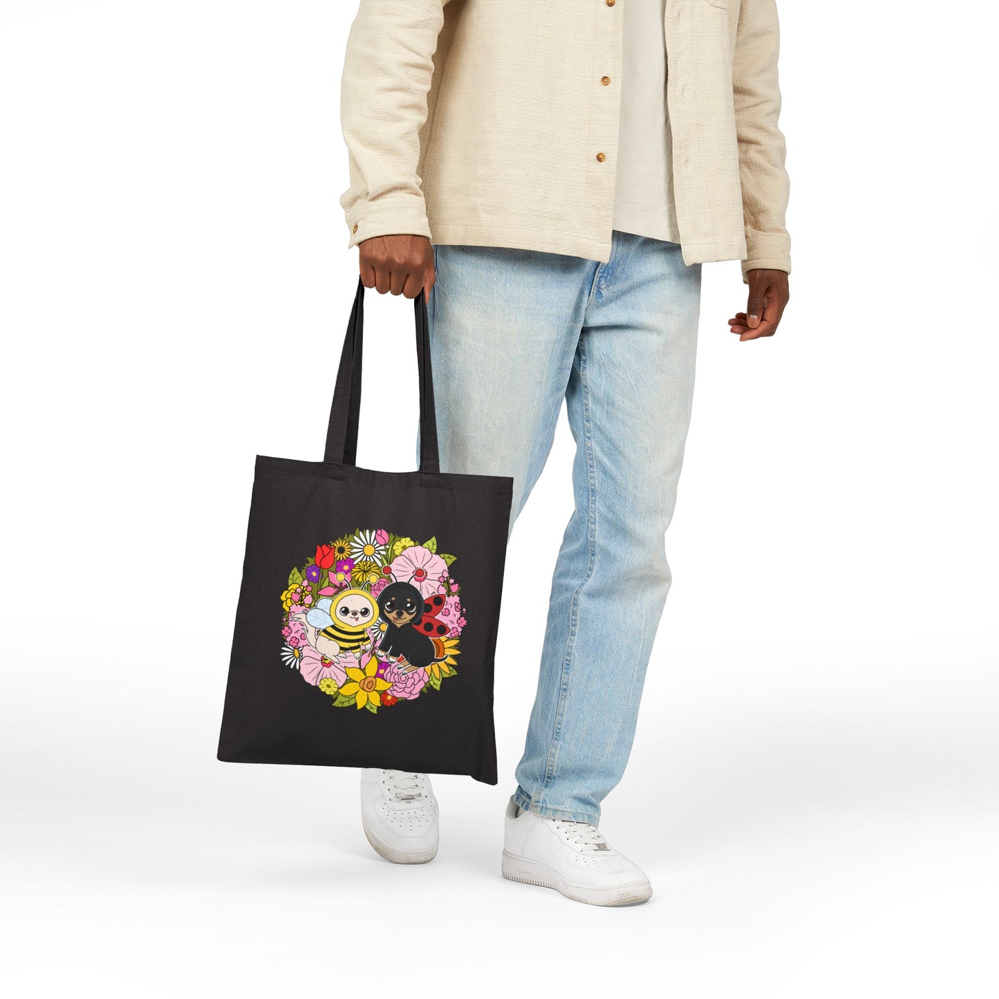 Blooming Garden Bug‑Chis Tote Bag