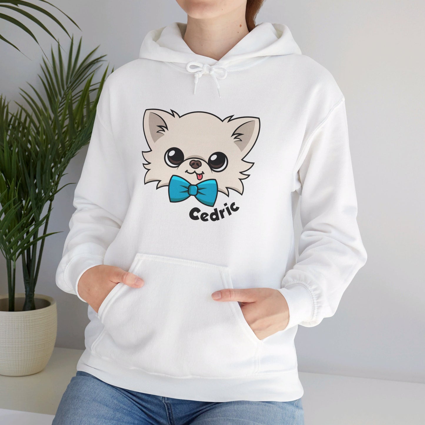 Sudadera con capucha clásica de Tiny Chihuahua Cedric