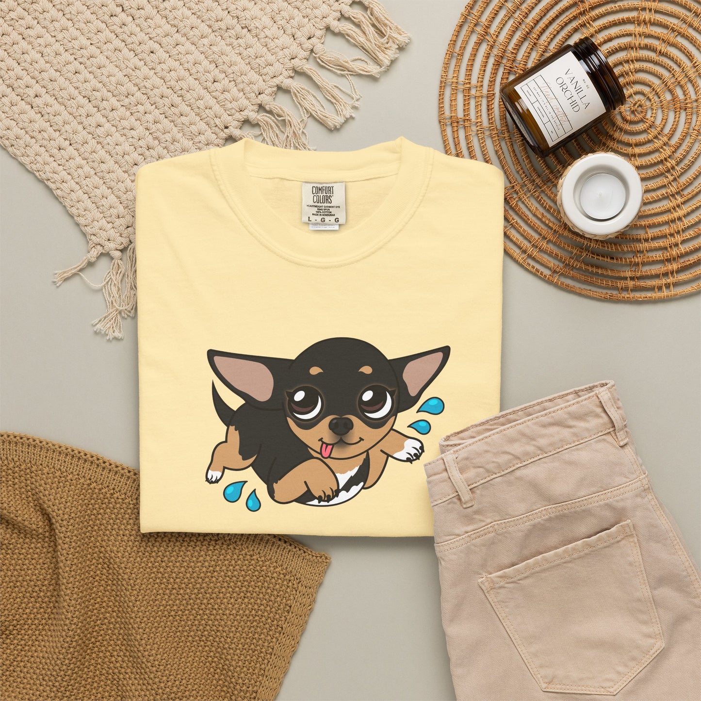 Air Swimming Maya Unisex Garment-Dyed T-Shirt – Gentle Breezes