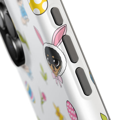 Cedric & Maya Easter Pattern Magnetic Tough Phone Case