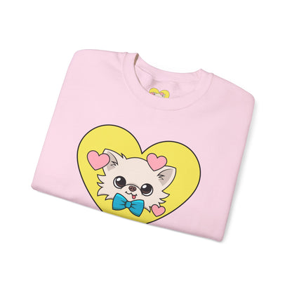 💛 Cedric’s Sunshine Sweatshirt – Cheerful Comfort for Chihuahua Fans 💛