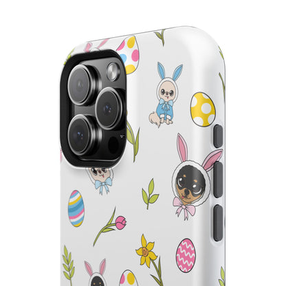Cedric & Maya Easter Pattern Magnetic Tough Phone Case