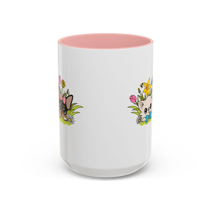 Cedric and Maya's Spring Garden Tour Accent Coffee Mug