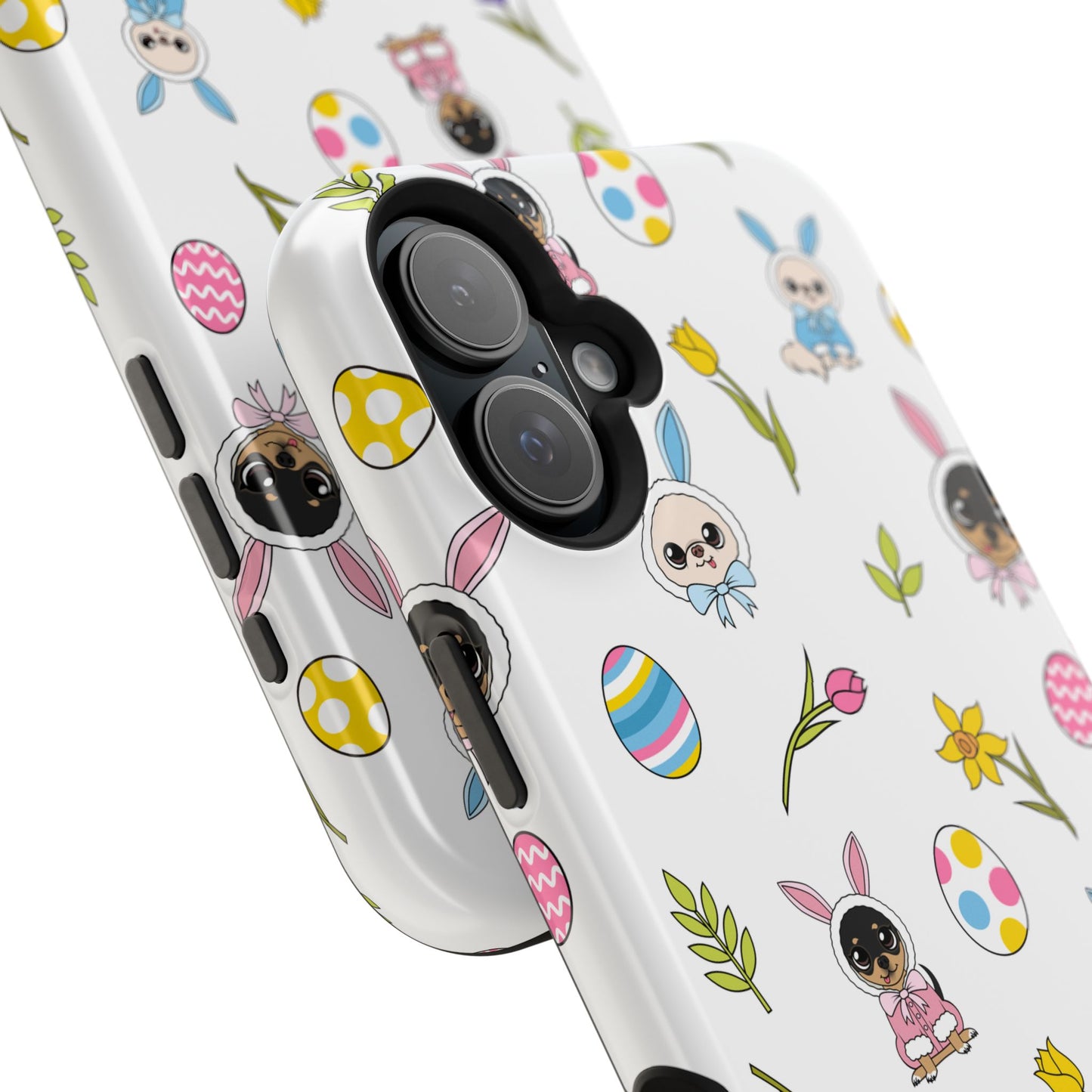 Cedric & Maya Easter Pattern Magnetic Tough Phone Case