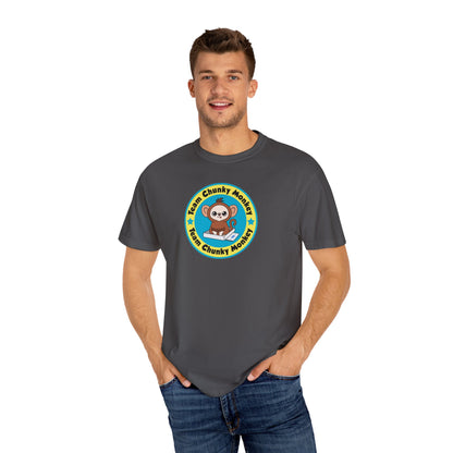 Team Chunky Monkey Badge Unisex Garment-Dyed T-shirt – Proud & Playful
