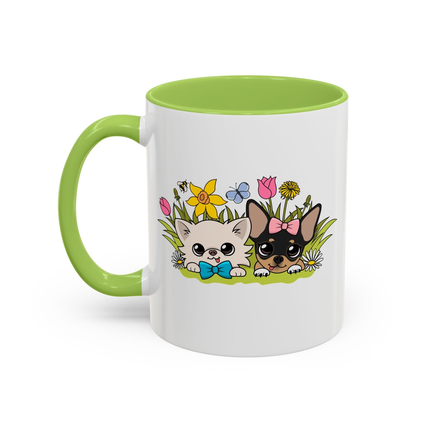 Cedric and Maya's Spring Garden Tour Accent Coffee Mug