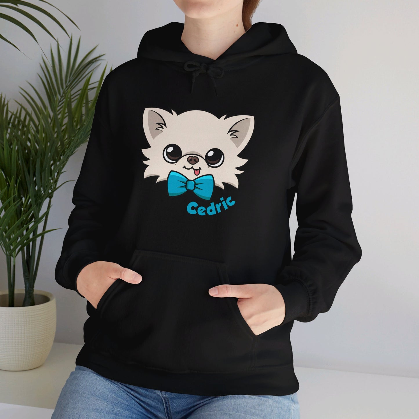 Sudadera con capucha clásica de Tiny Chihuahua Cedric