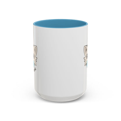 Taza clásica de la mañana de Cedric, pequeño chihuahua 