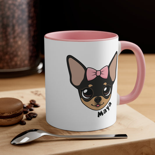 Tiny Chihuahua Maya's Morning Mug - Tiny Chihuahua Shop