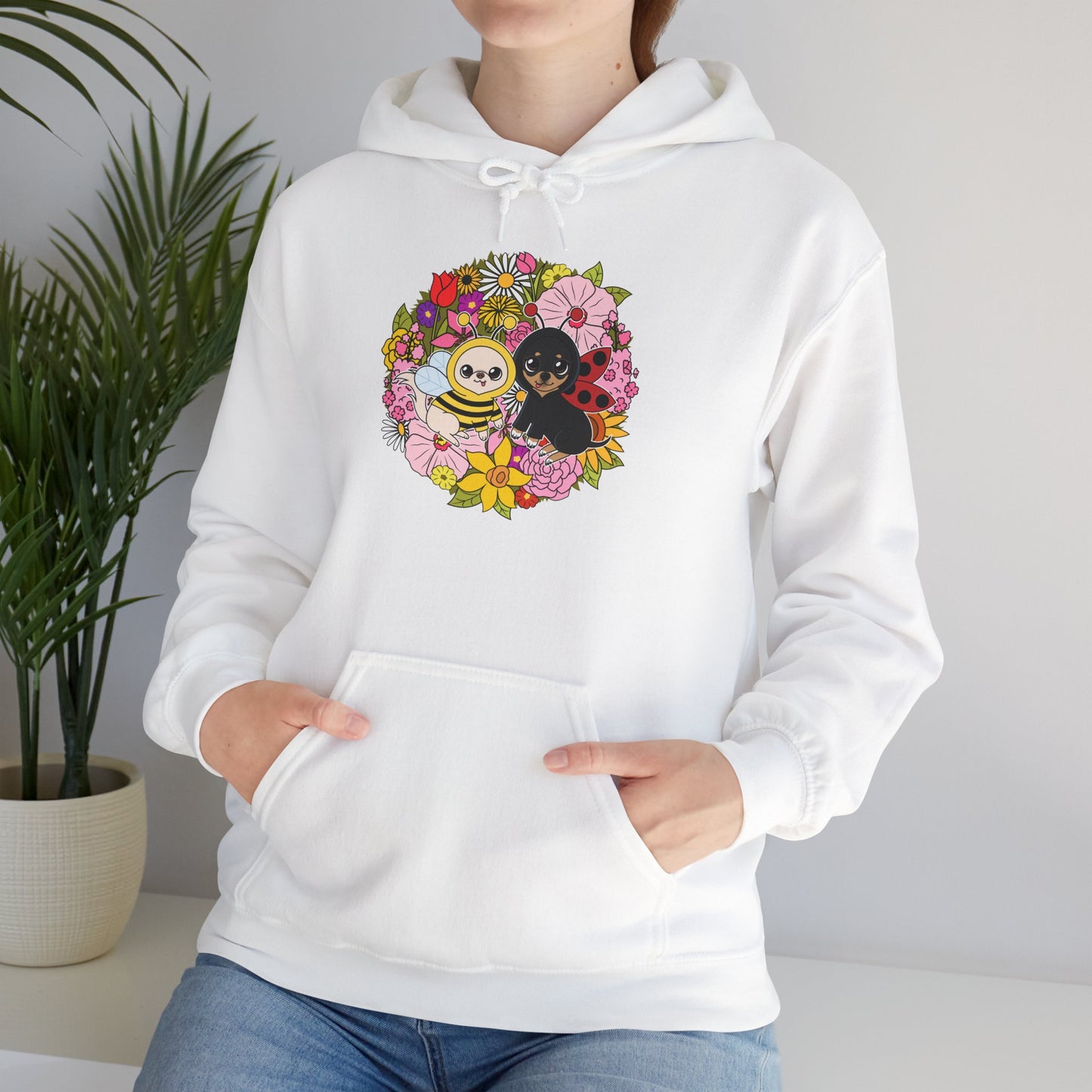 Blooming Garden Bug‑Chis Hoodie