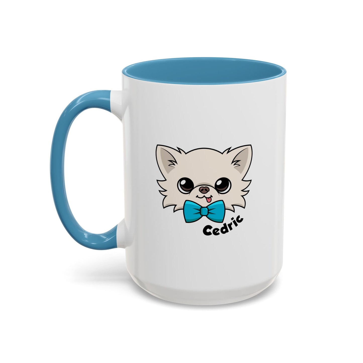 Taza clásica de la mañana de Cedric, pequeño chihuahua 