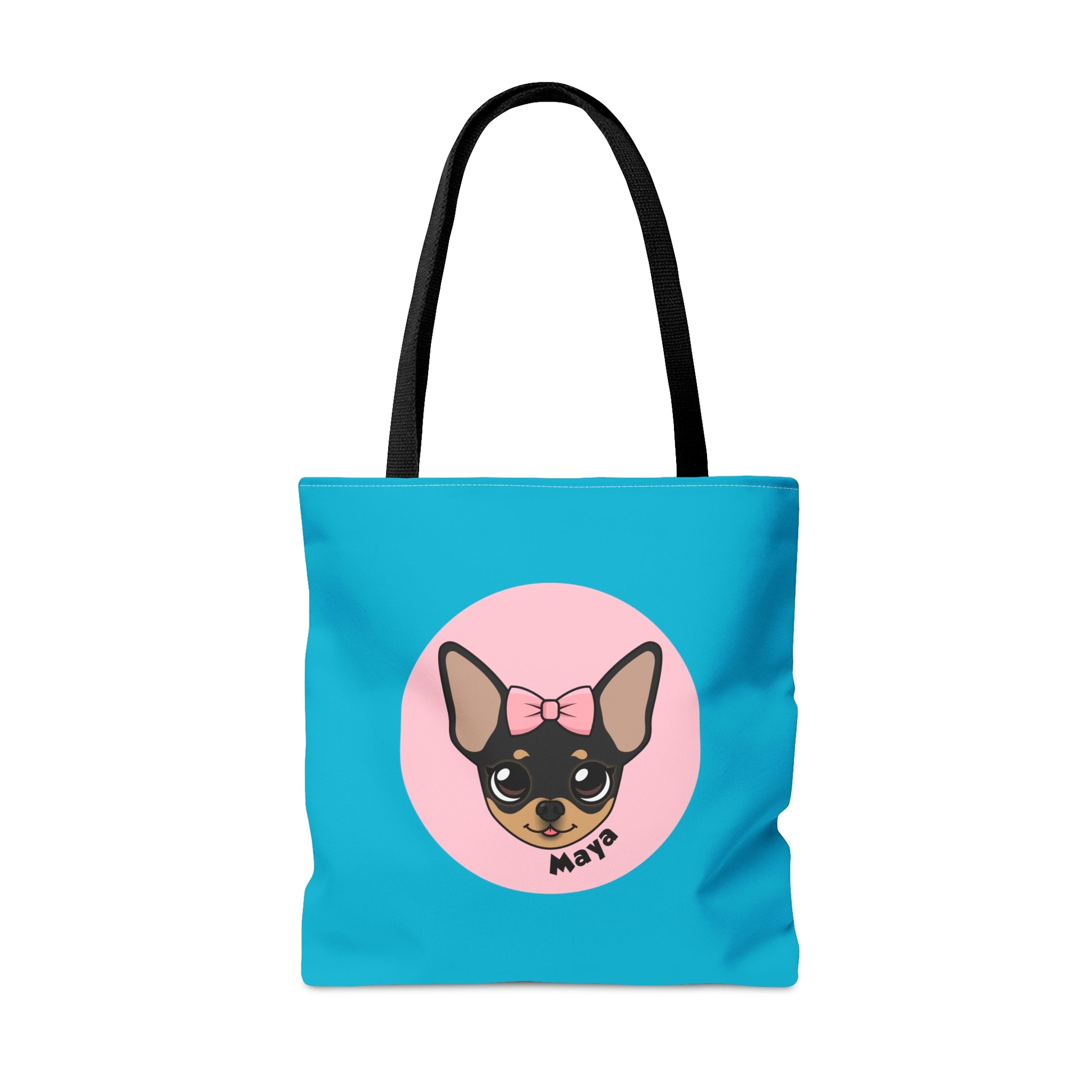 Tiny Chihuahua Maya's Trendy Tote - Blue Edition - Tiny Chihuahua Shop