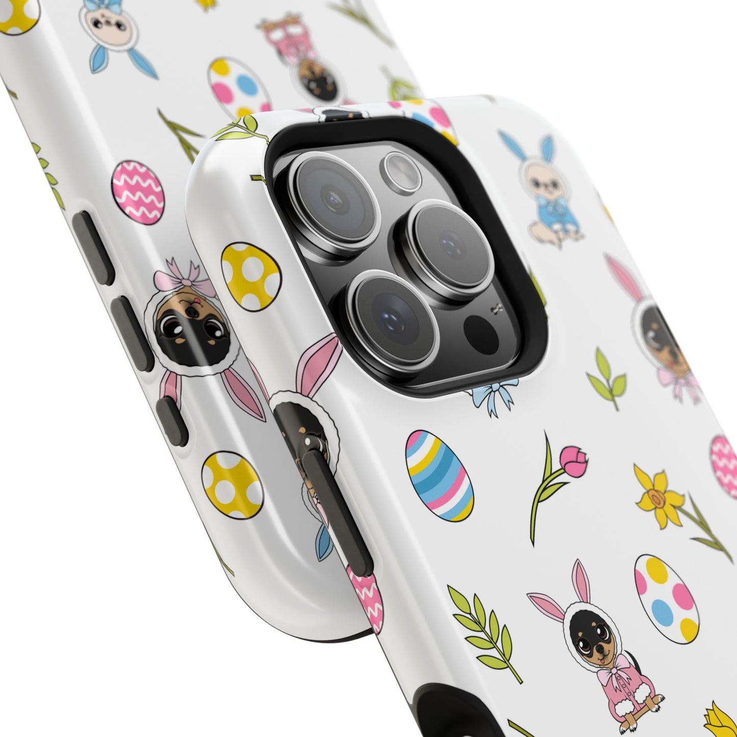 Cedric & Maya Easter Pattern Magnetic Tough Phone Case