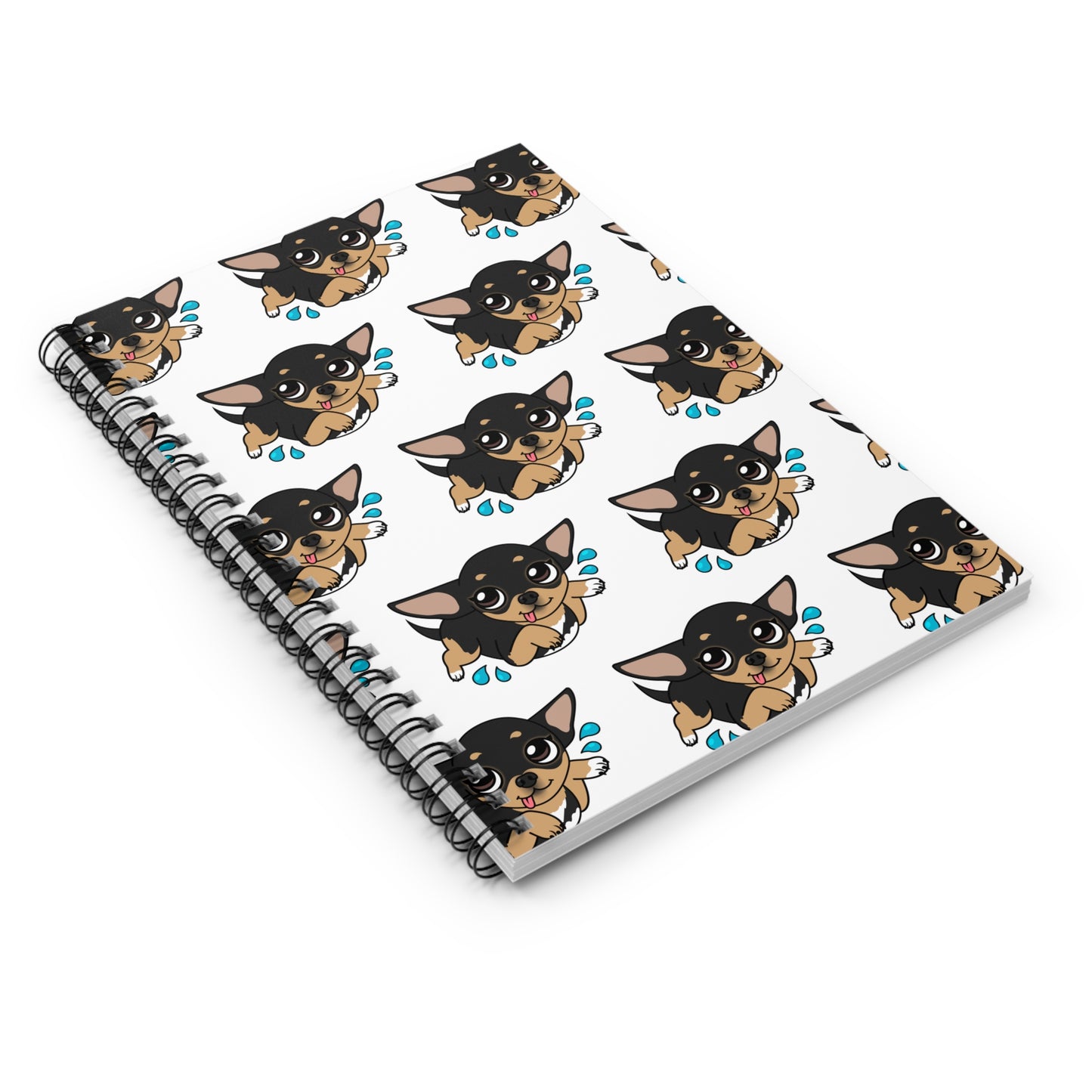 Air Swimming Maya Spiral Notebook – Gentle Summer Joy