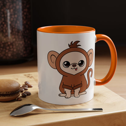 Chunky Monkey Cedric Accent Coffee Mug – Tiny, Safe, Loved