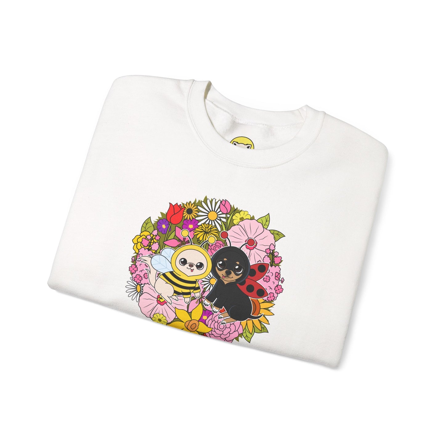 Blooming Garden Bug‑Chis Sweatshirt