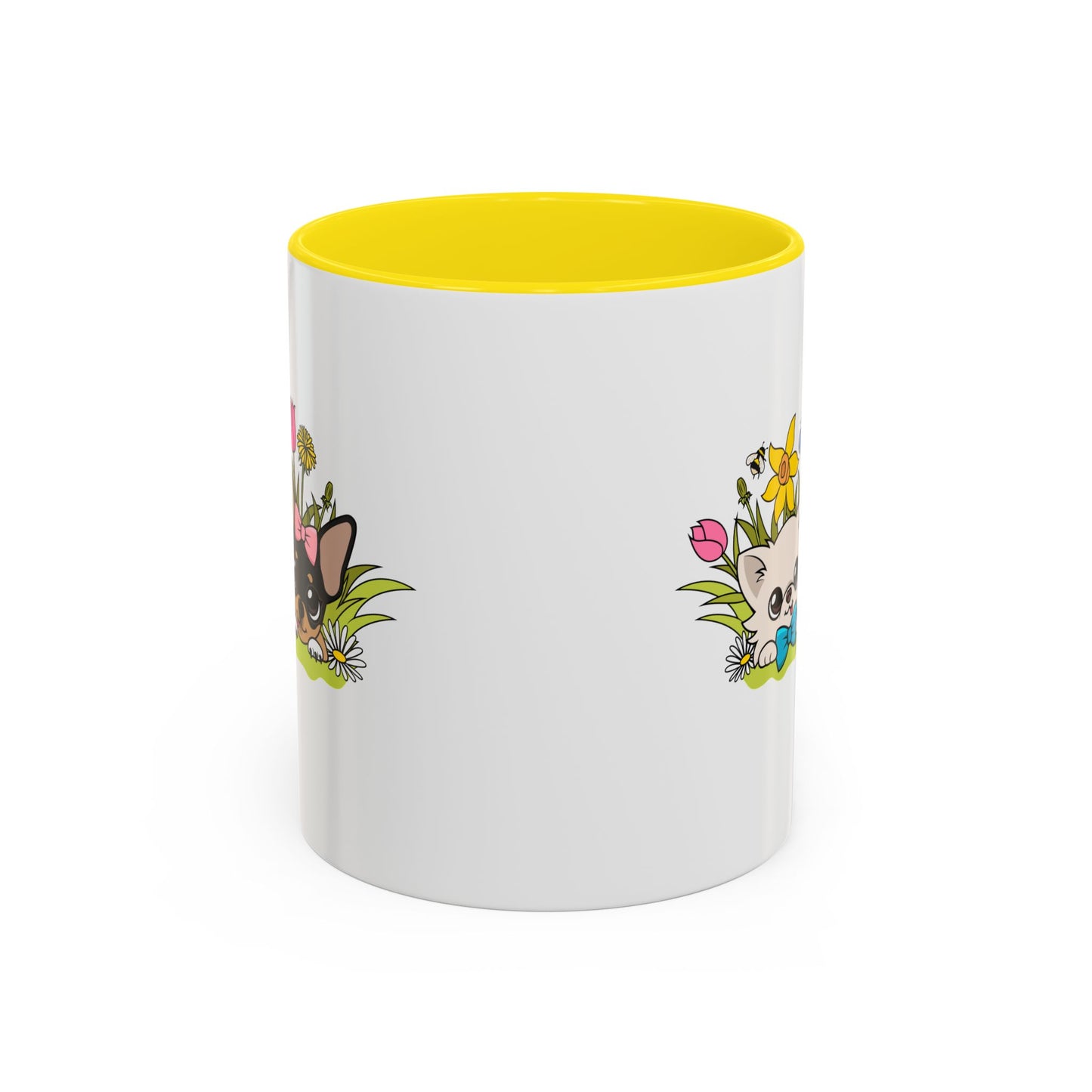 Cedric and Maya's Spring Garden Tour Accent Coffee Mug