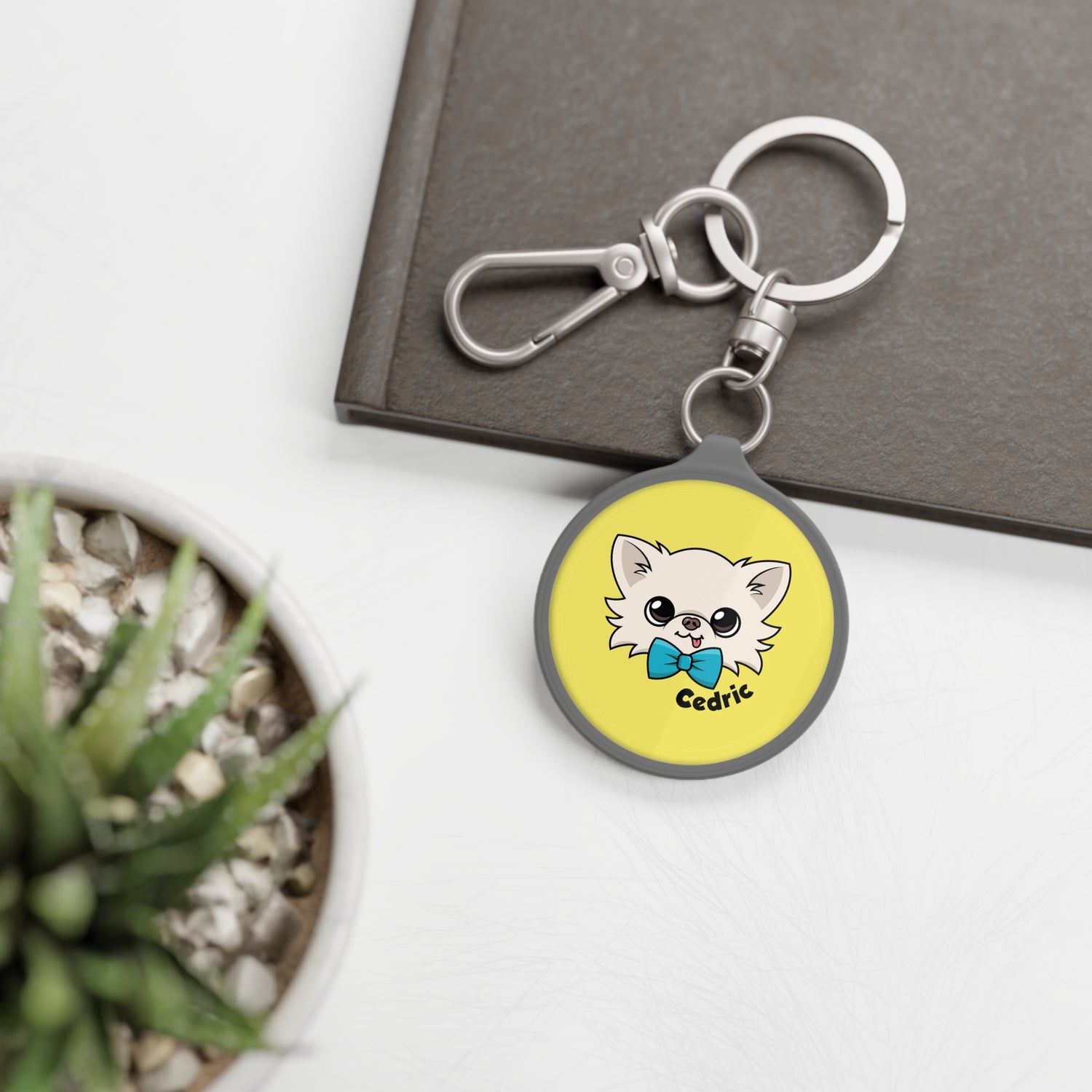 Cedric's Charm Keyring - Tiny Chihuahua Shop