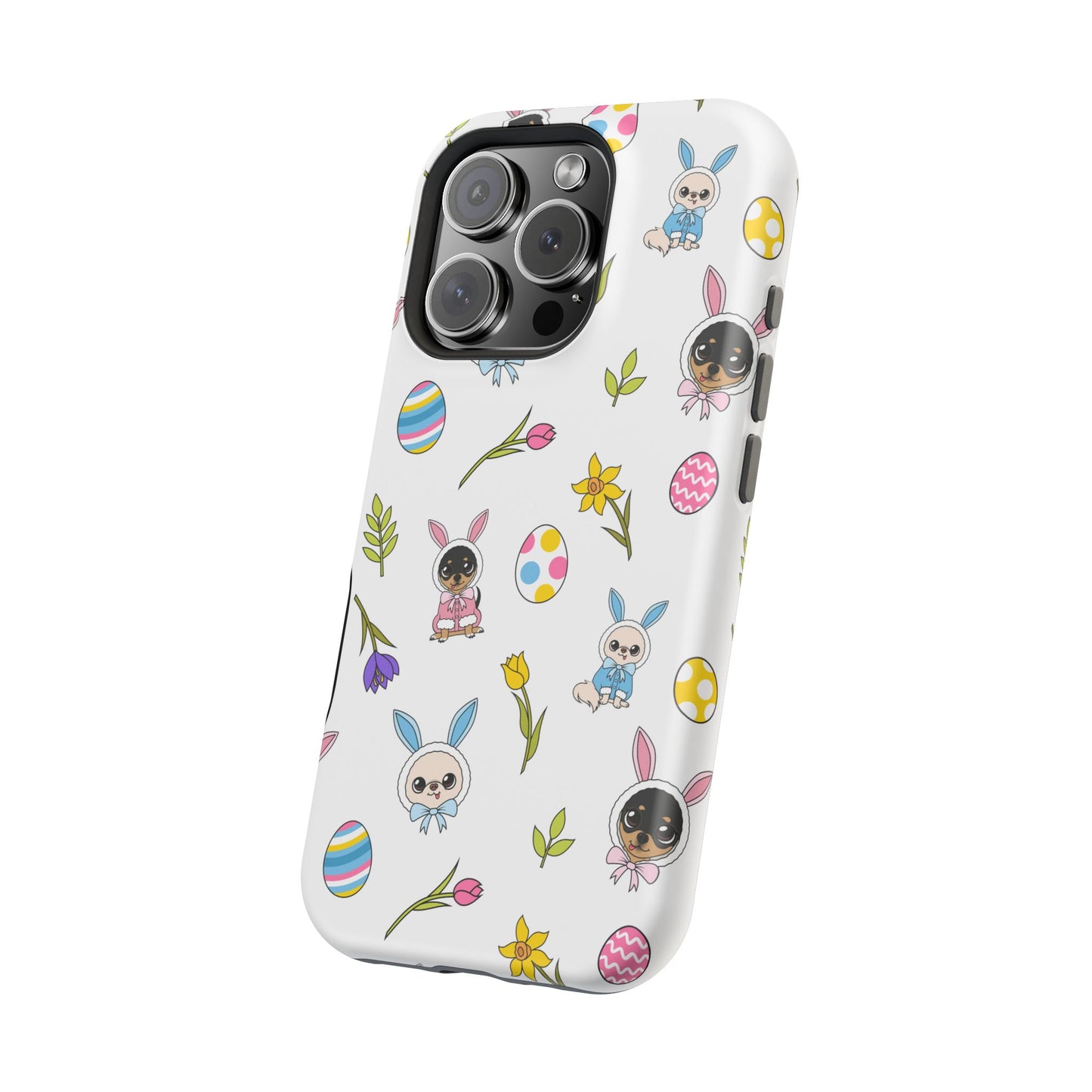 Cedric & Maya Easter Pattern Magnetic Tough Phone Case
