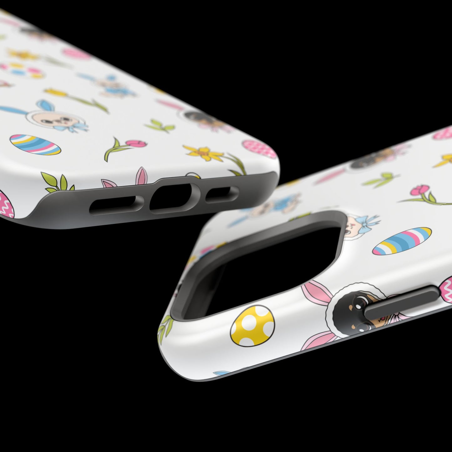 Cedric & Maya Easter Pattern Magnetic Tough Phone Case