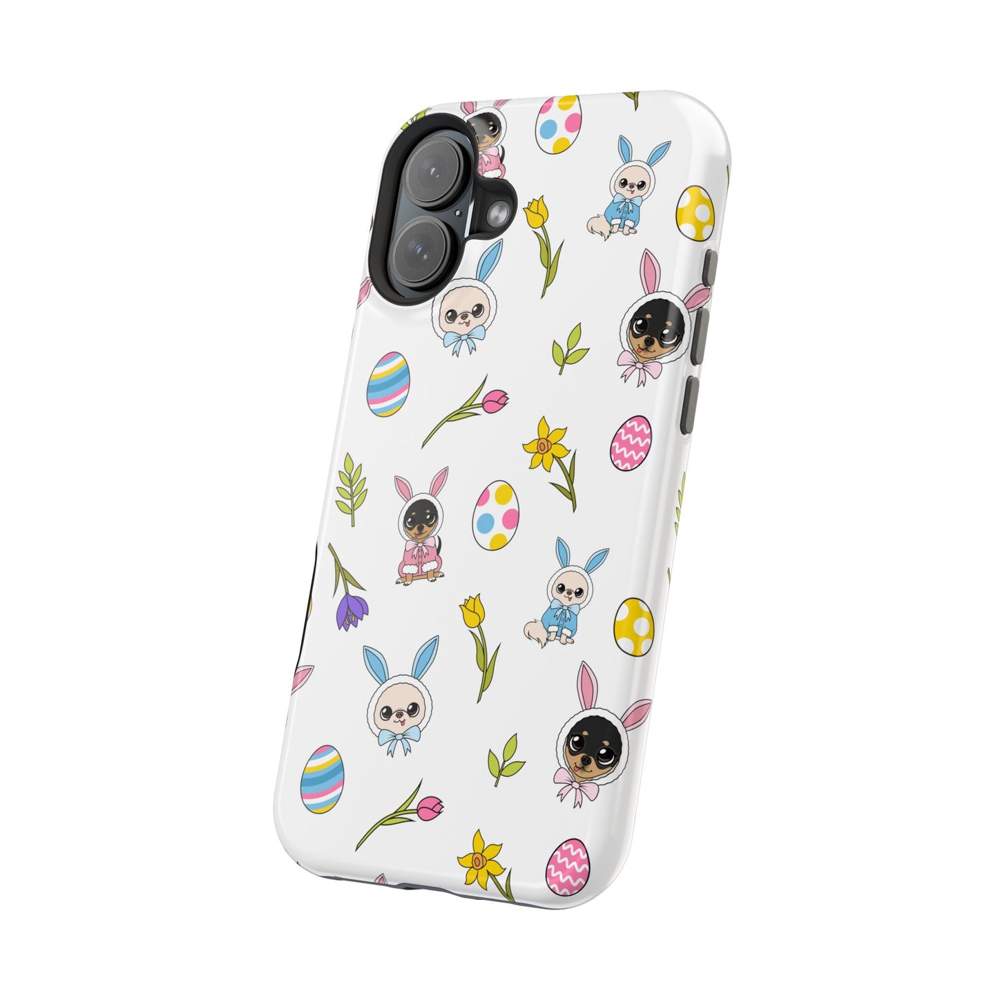 Cedric & Maya Easter Pattern Magnetic Tough Phone Case