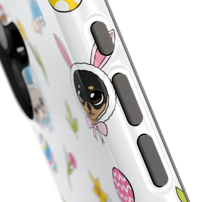 Cedric & Maya Easter Pattern Magnetic Tough Phone Case