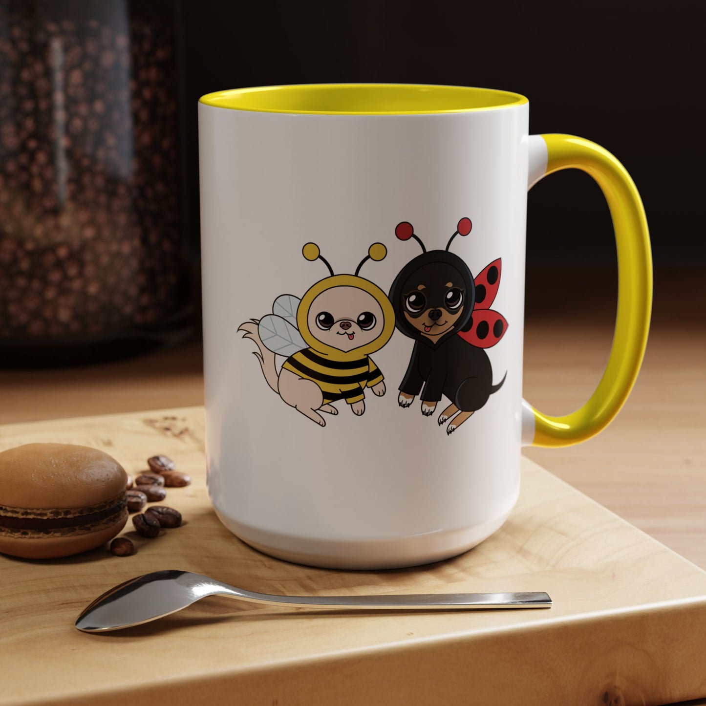 Flying Bug‑Chis Duo Mug