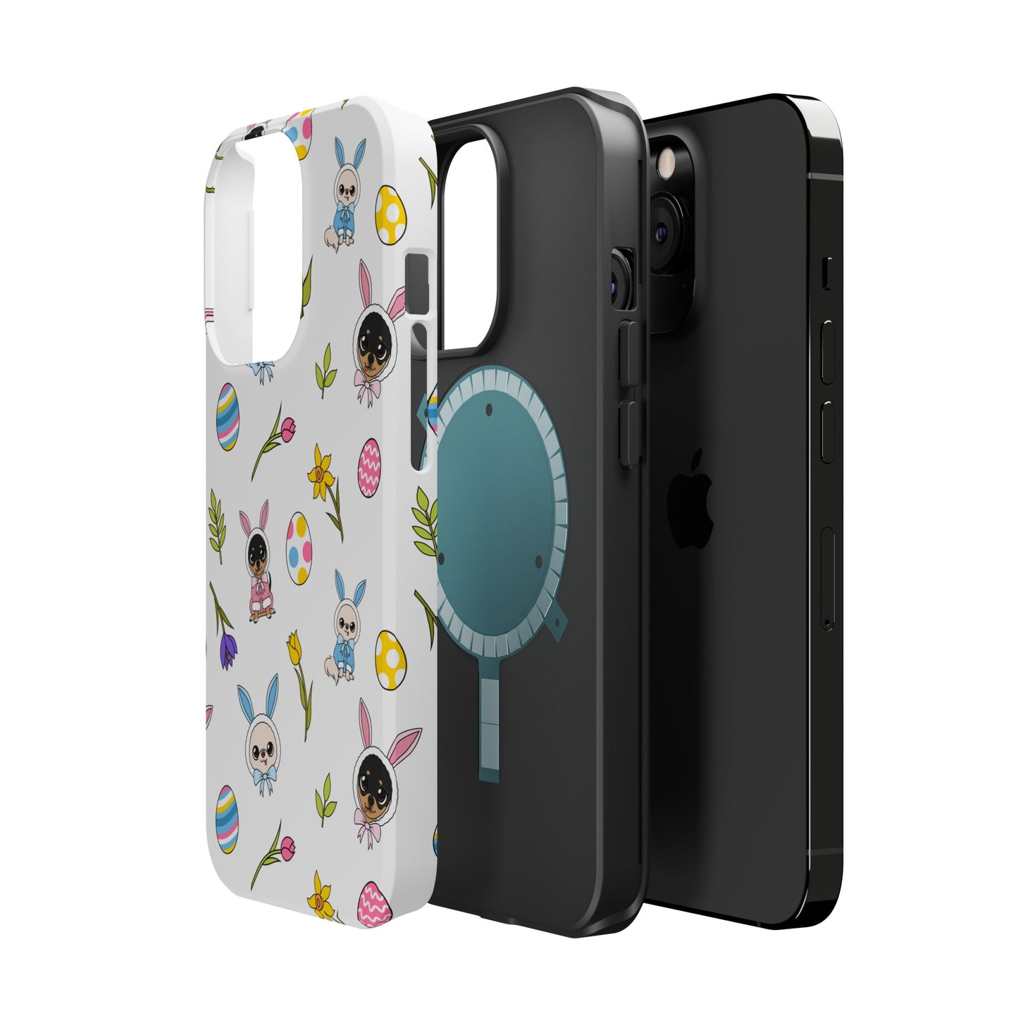 Cedric & Maya Easter Pattern Magnetic Tough Phone Case