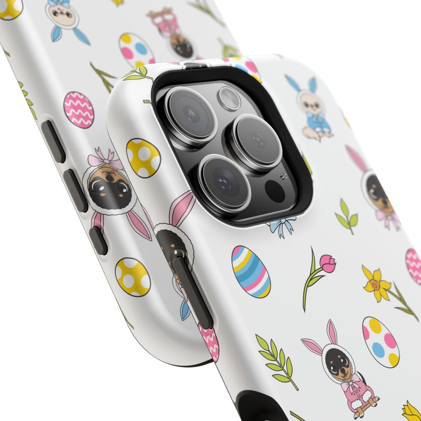 Cedric & Maya Easter Pattern Magnetic Tough Phone Case