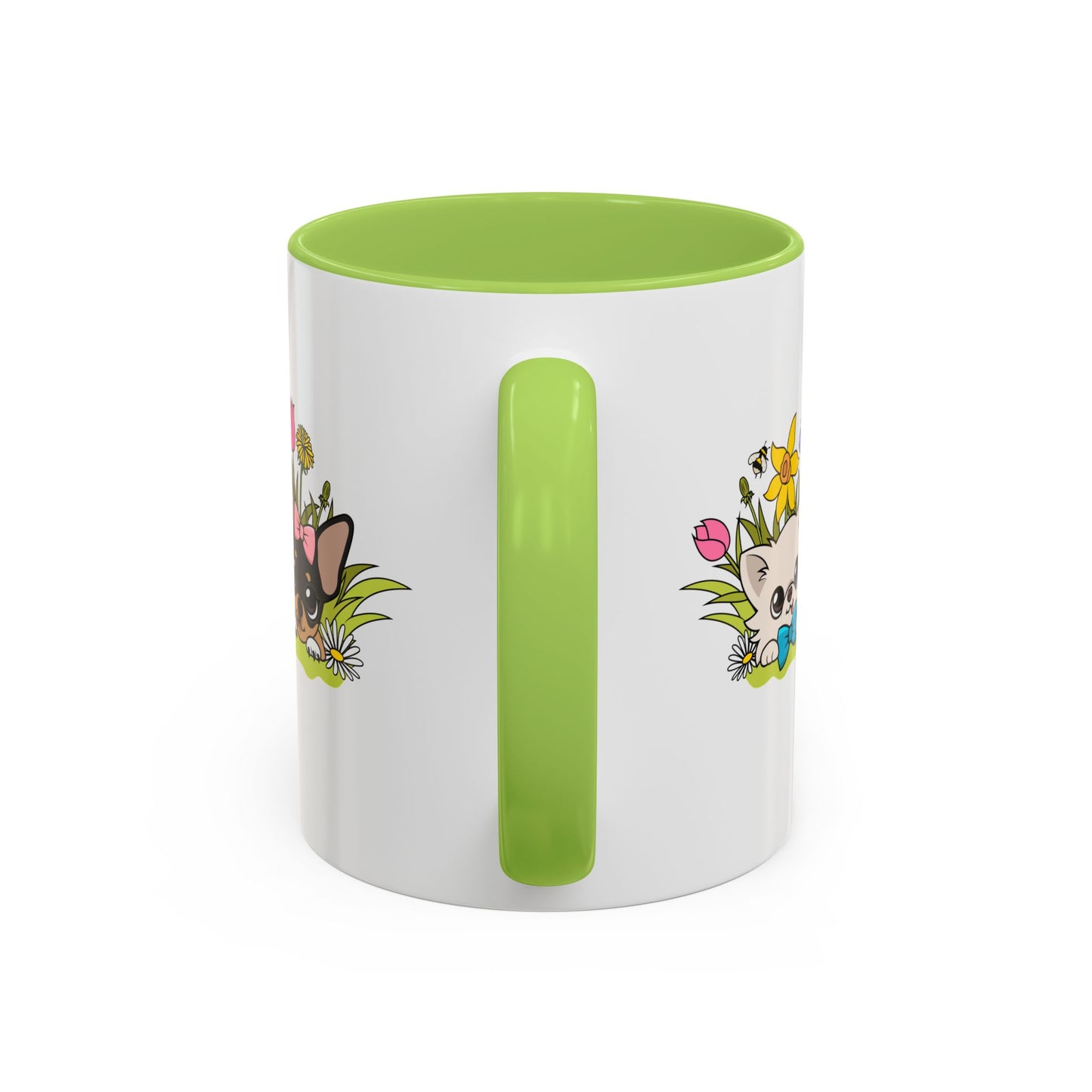 Cedric and Maya's Spring Garden Tour Accent Coffee Mug