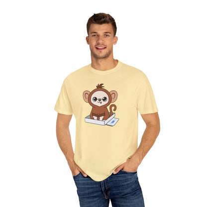 Chunky Monkey Weigh-In Moment Unisex Garment-Dyed T-Shirt
