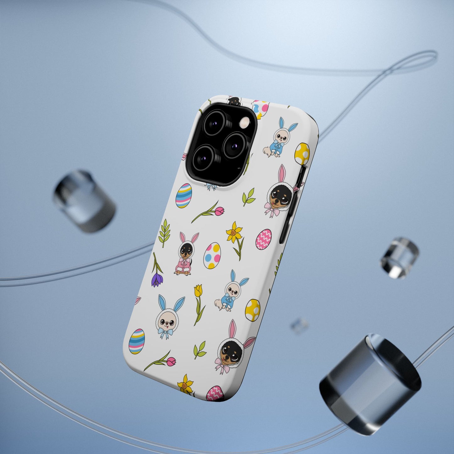 Cedric & Maya Easter Pattern Magnetic Tough Phone Case