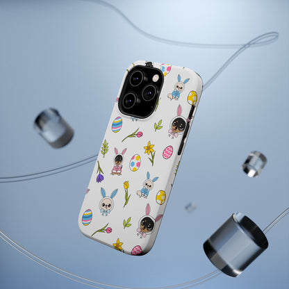 Cedric & Maya Easter Pattern Magnetic Tough Phone Case