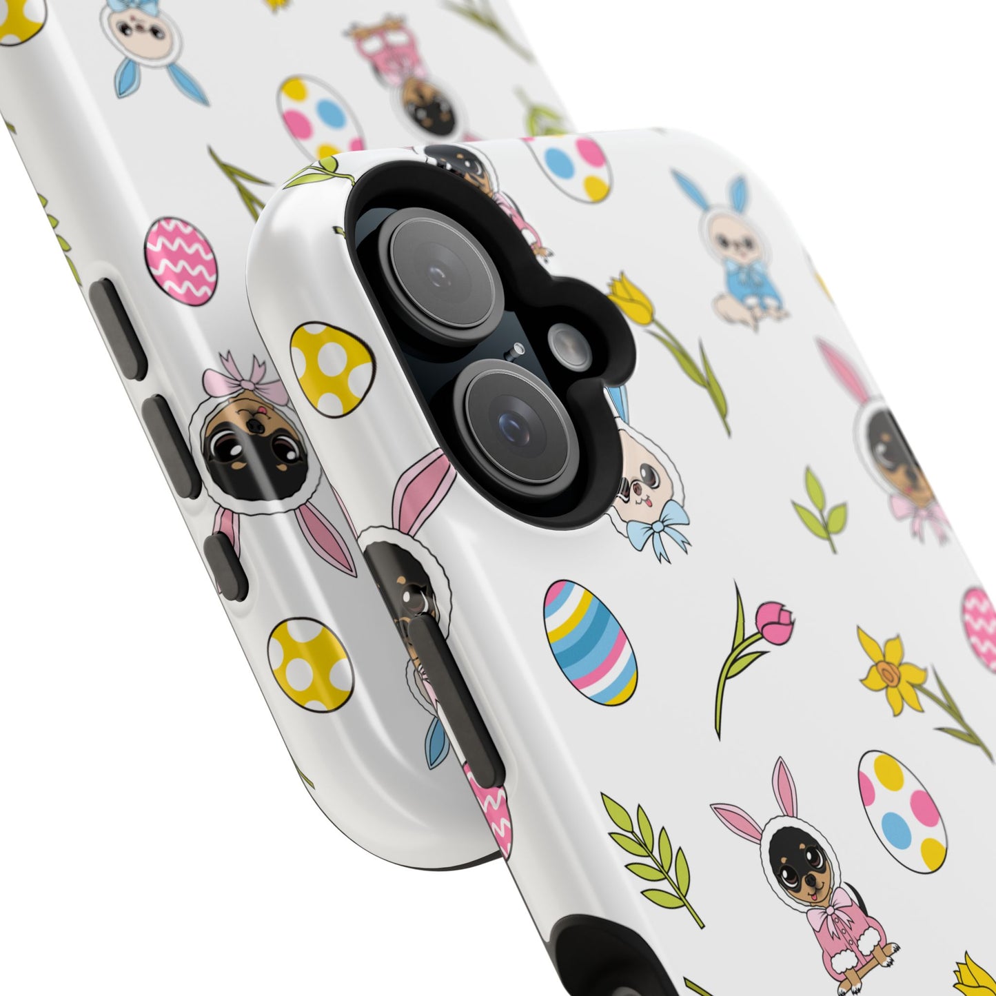 Cedric & Maya Easter Pattern Magnetic Tough Phone Case