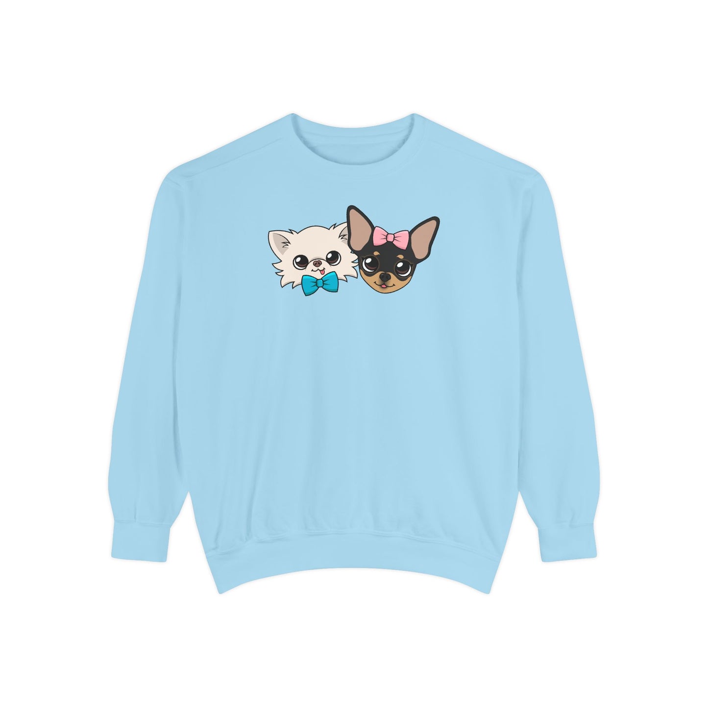 Cute Cat Duo Sweatshirt — Kawaii Kitten Graphic Pullover