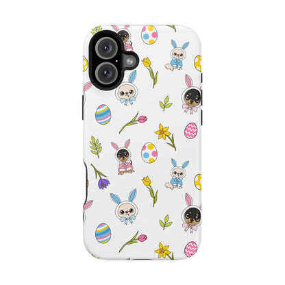 Cedric & Maya Easter Pattern Magnetic Tough Phone Case