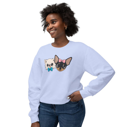 Chihuahua Bow Crewneck Sweatshirt