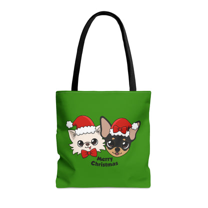 Cedric & Maya Merry Christmas Tote Bag